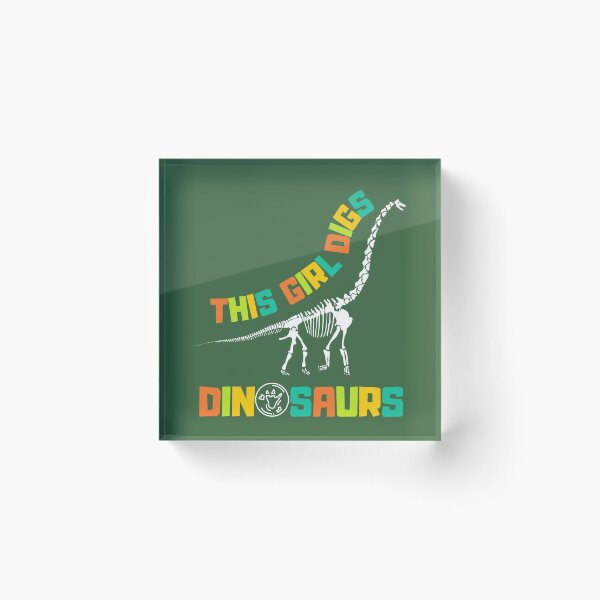 Item preview, Just A Girl Who Loves Dinosaurs  - This Girl Digs Dinosaurs designed and sold by EscapismDesigns.