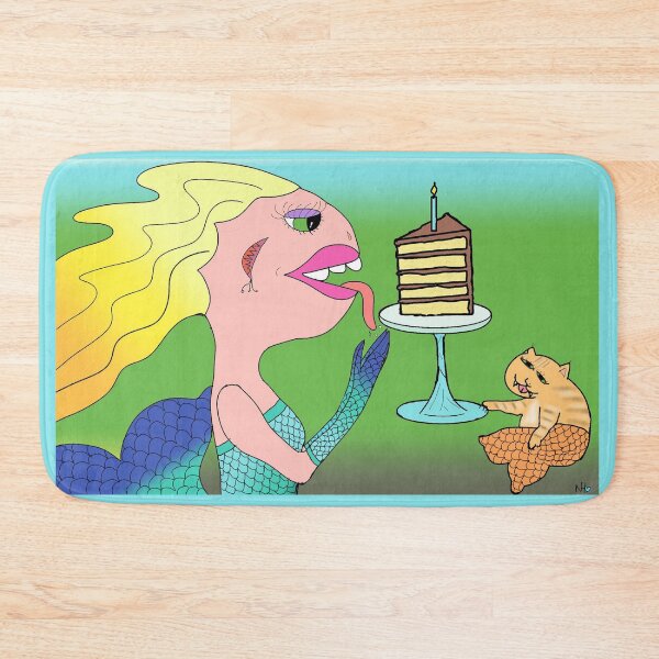 Item preview, Mermaid Birthday Cake designed and sold by Nancy Haven.