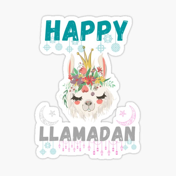 Item preview, Happy Llamadan funny Islamic ramadan Muslim Gift idiea designed and sold by Live  Today.