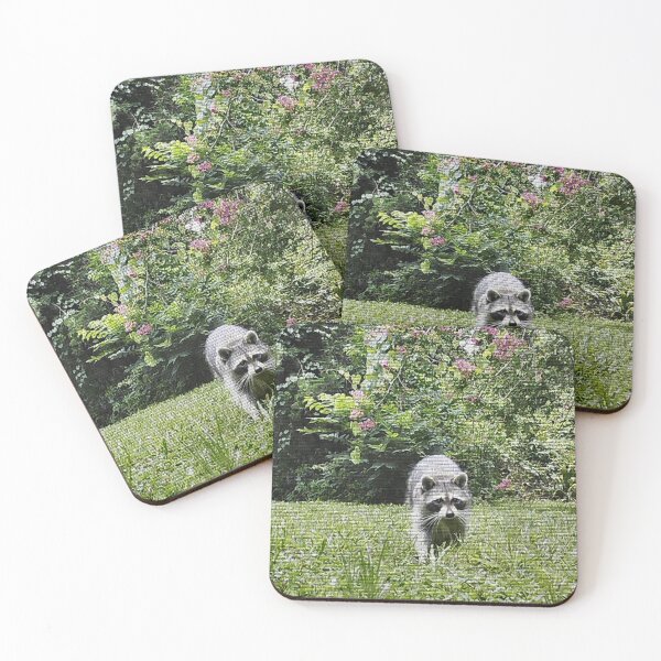 Item preview, Pseudomurals 00040 (Raccoon in Spring 2019) designed and sold by CleanWIP.