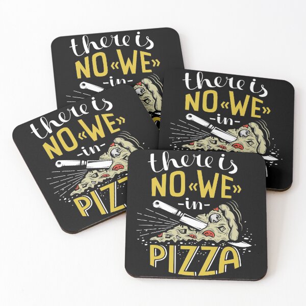 Item preview, There is No We In Pizza designed and sold by SmartStyle.