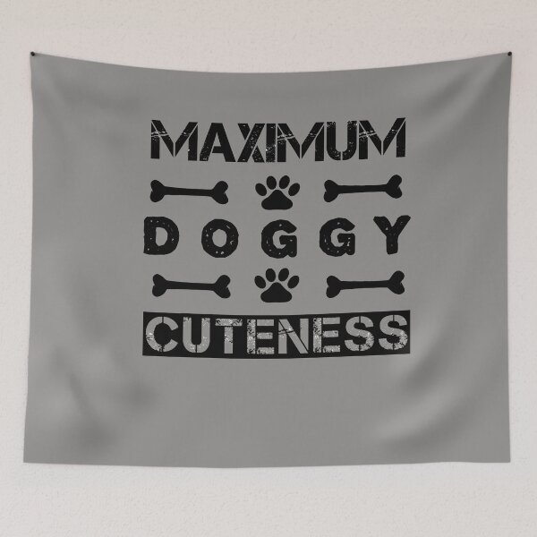 Item preview, Maximum Doggy Cuteness - Dog Lover designed and sold by SharpThreadZ.