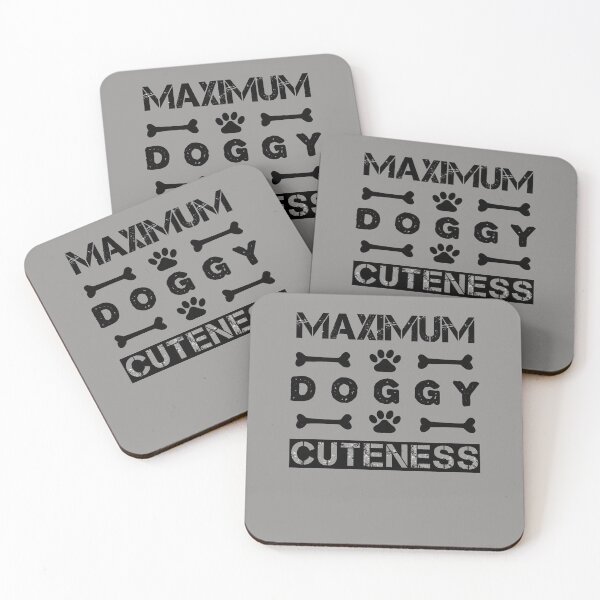 Item preview, Maximum Doggy Cuteness - Dog Lover designed and sold by SharpThreadZ.