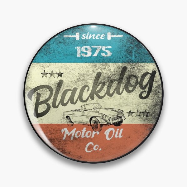 Item preview, Blackdog Motor Oil Company designed and sold by blackdog-design.
