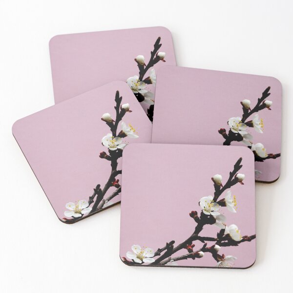 Item preview, Apricot blossoms on a pink background designed and sold by Michaelerch.