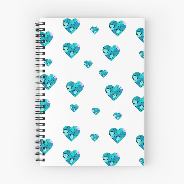 Item preview, Blue Jellybean Hearts Sticker Pack designed and sold by Designs By YL.