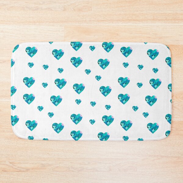 Item preview, Blue Jellybean Hearts Sticker Pack designed and sold by Designs By YL.