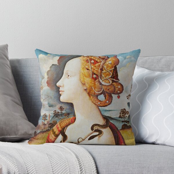 Item preview, Portrait of Simonetta Vespucci - Piero di Cosimo designed and sold by brushandframes.