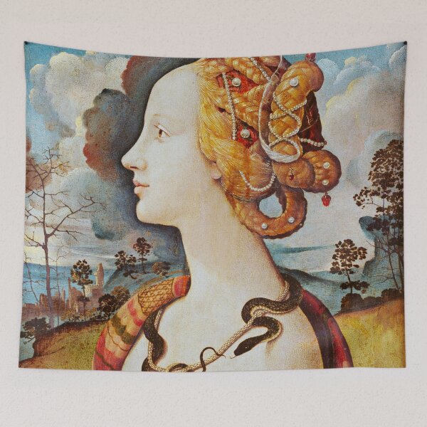 Item preview, Portrait of Simonetta Vespucci - Piero di Cosimo designed and sold by brushandframes.