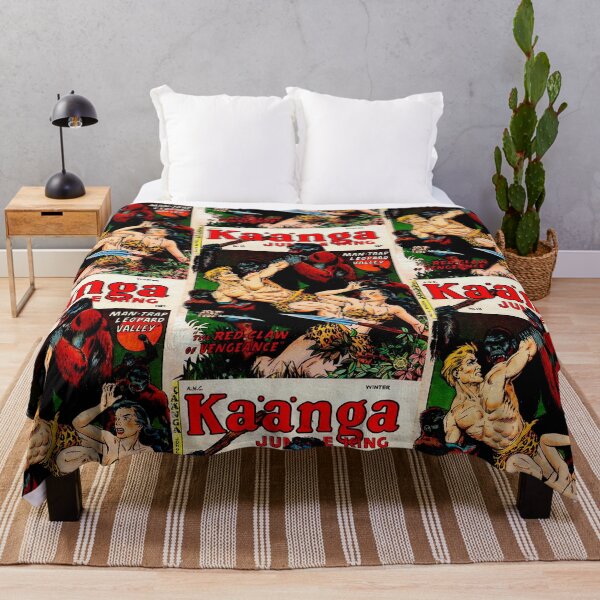 Item preview, Kaanga Jungle King Comic Cover designed and sold by RosarioDesigns.