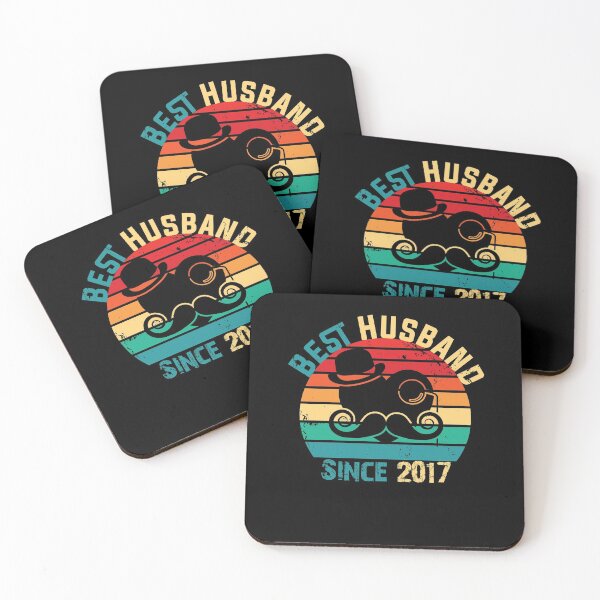 Item preview, Best Husband Since 2017 4th Wedding Anniversary  designed and sold by Shirtcutestore  ⭐⭐⭐⭐⭐.