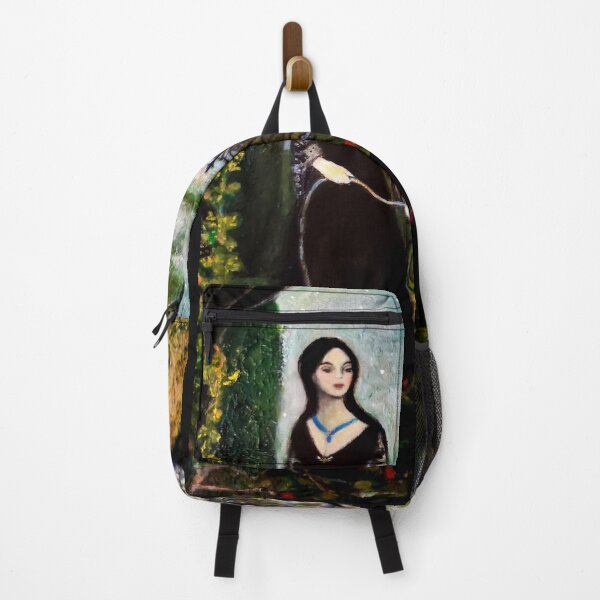 Item preview, The Ruined Garden designed and sold by The Mysterious Domain Alyne Whiteswan Fine Art Prints and Merch.