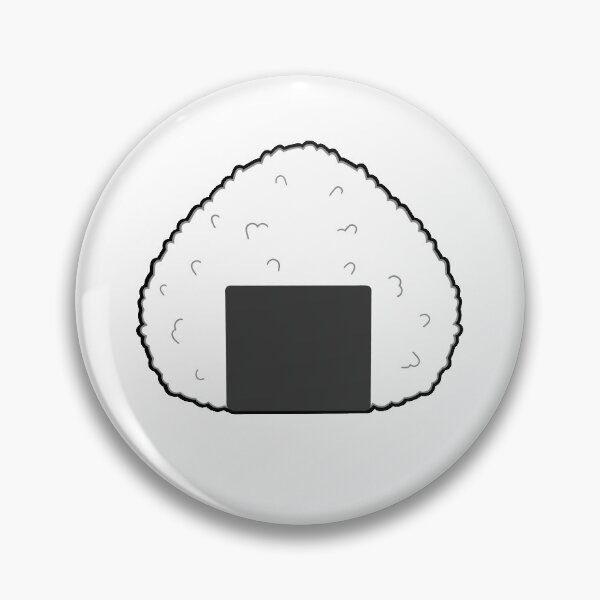 Item preview, onigiri simple sticker  designed and sold by M4ruchi.