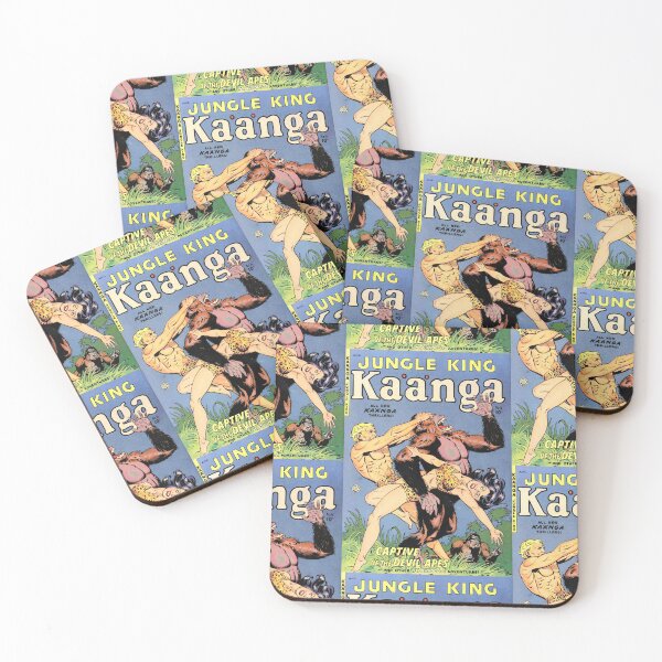 Item preview, Kaanga Jungle King Comic Cover designed and sold by RosarioDesigns.