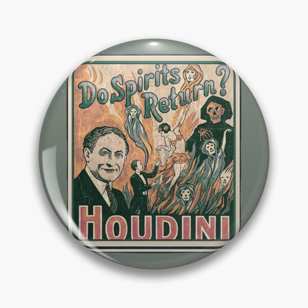 Item preview, Magician Houdini Spirit Memory Dream Vintage Concept designed and sold by GrynszpanDezign.
