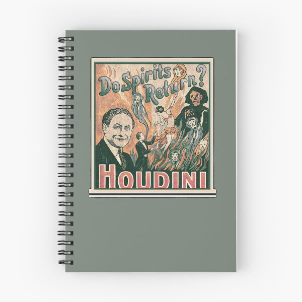 Item preview, Magician Houdini Spirit Memory Dream Vintage Concept designed and sold by GrynszpanDezign.