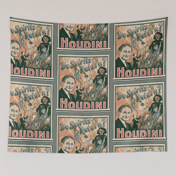 Item preview, Magician Houdini Spirit Memory Dream Vintage Concept designed and sold by GrynszpanDezign.