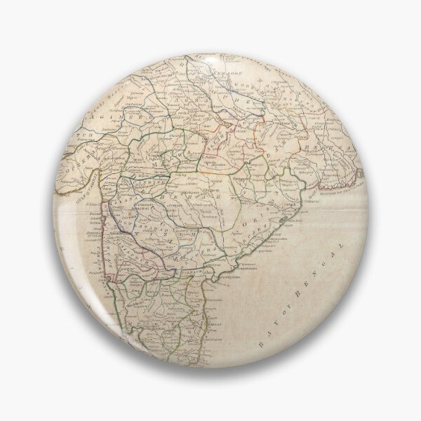 Item preview, Vintage map of India from 1799 designed and sold by Pajs.