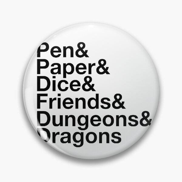 Item preview, D&D&Shirt (Black) designed and sold by cvickersdesign.