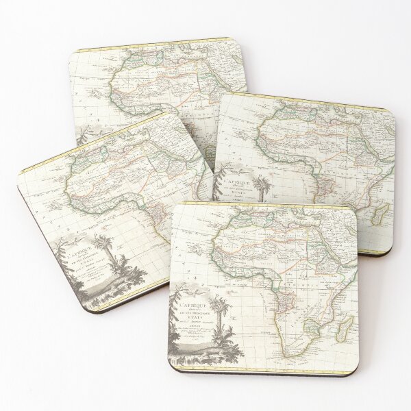 Item preview, Vintage map of Africa designed and sold by Pajs.