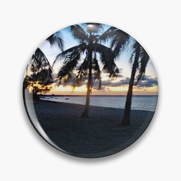 Item preview, Sunrise Tropical Beach TPalm trees Landscape designed and sold by worldways.