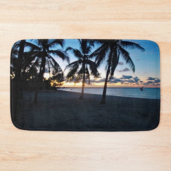 Item preview, Sunrise Tropical Beach TPalm trees Landscape designed and sold by worldways.
