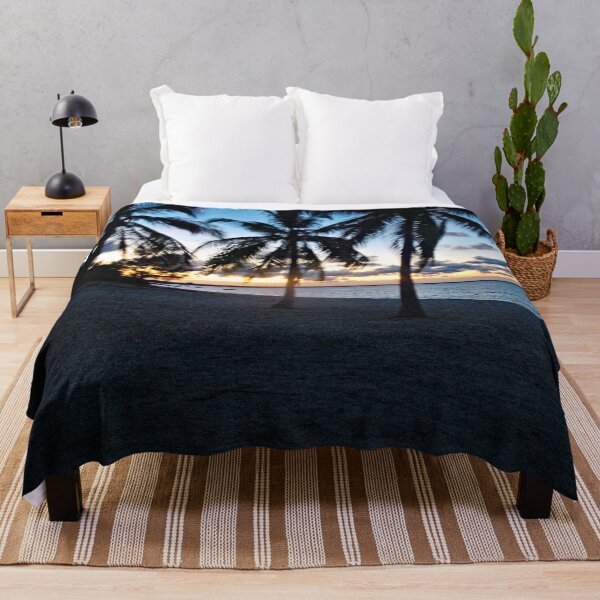 Item preview, Sunrise Tropical Beach TPalm trees Landscape designed and sold by worldways.