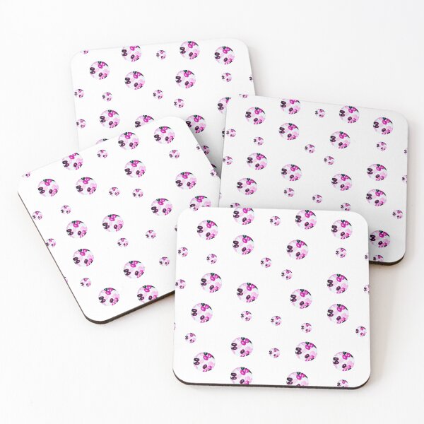 Item preview, Pink Jellybean Dots Sticker Pack designed and sold by Designs By YL.