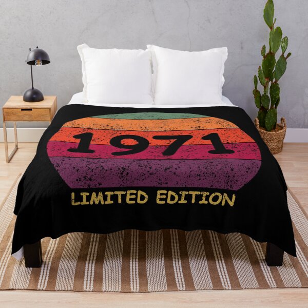 Item preview, 1971 Limited Edition Birthday Vintage Distressed Sunset Gift designed and sold by Kipcio.