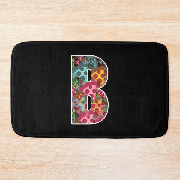Item preview, Letter Art of Epic Pizza Pattern with Rainbow Colors - B designed and sold by dylanxh.