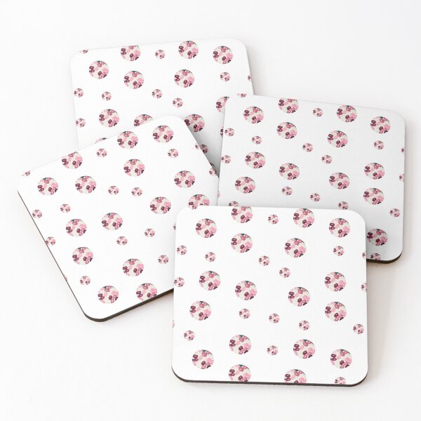 Item preview, Vintage Pink Jellybean Dots Sticker Pack designed and sold by Designs By YL.