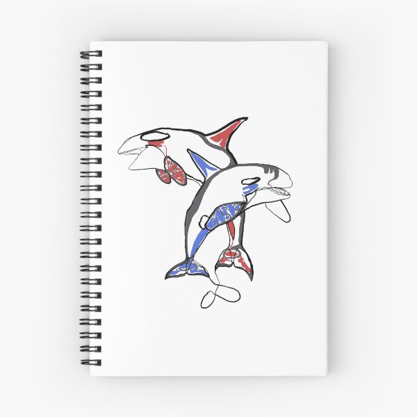 Item preview, Single Line - Haida Whales designed and sold by MaxencePierrard.