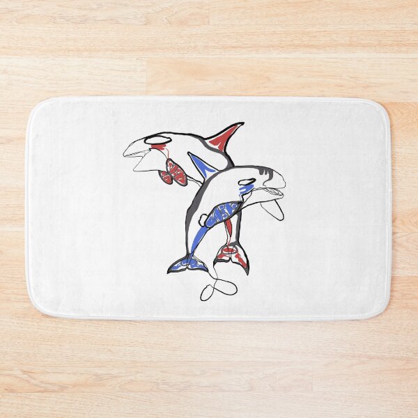 Item preview, Single Line - Haida Whales designed and sold by MaxencePierrard.
