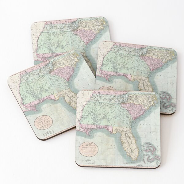 Item preview, Vintage map of Florida 1801 designed and sold by Pajs.