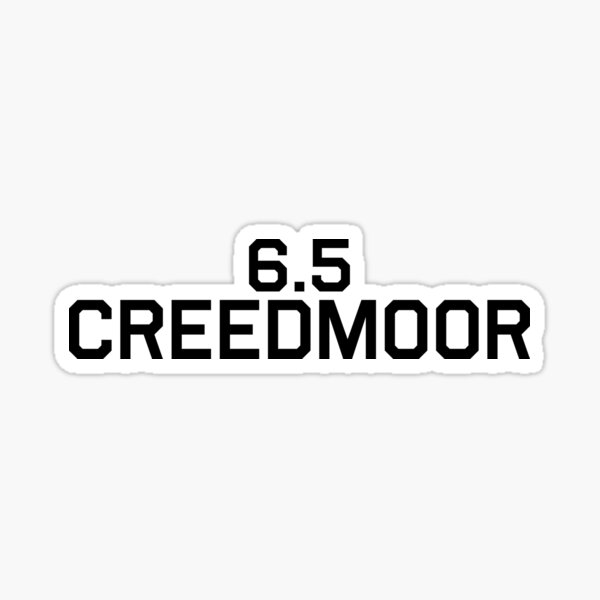 6.5 Creedmoor Bad A#$ 2A enthusiast design Sticker