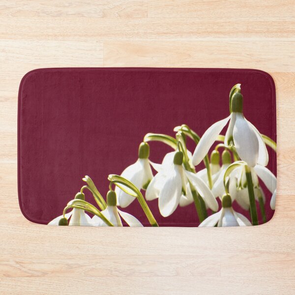 Item preview, Snowdrops on a red background designed and sold by Michaelerch.