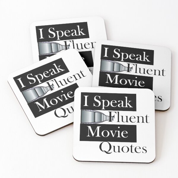 Item preview, Fuuny quotes gift I Speak Fluent Movie Quotes designed and sold by Mac Store.