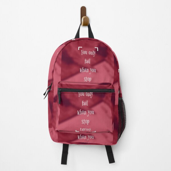 Item preview, YOU ONY FAIL WHEN YOU STOP TRYING designed and sold by Kreative4.