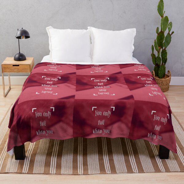 Item preview, YOU ONY FAIL WHEN YOU STOP TRYING designed and sold by Kreative4.