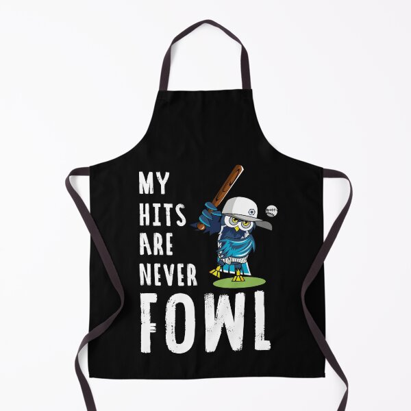 Item preview, My Hits Are Never Fowl Funny Owl Pun designed and sold by KrisSidDesigns.