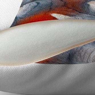 Alternate view of Teat? Fish? Throw Pillow