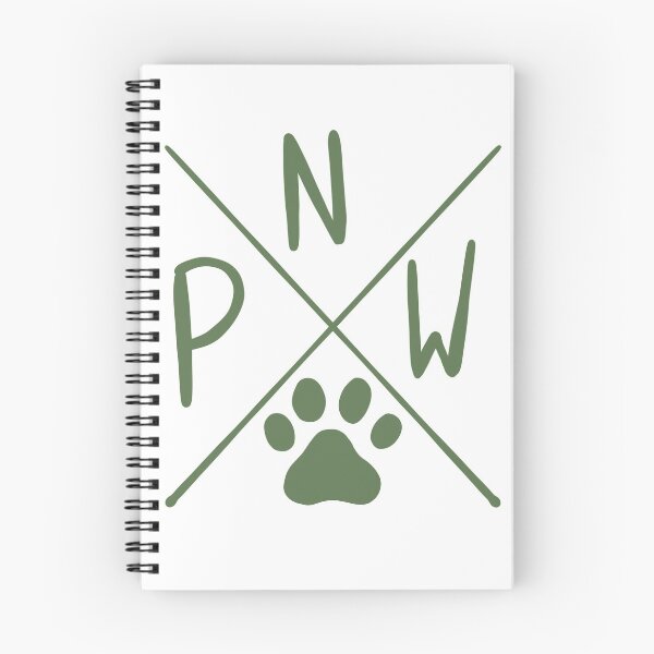Item preview, Green PNW Dog Paw Print designed and sold by AlkiCreationsCo.