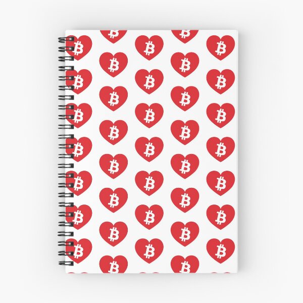 Item preview, Bitcoin Btc Love Heart Crypto designed and sold by JustLivinLife.