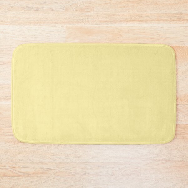 Item preview, Butter Yellow Solid Color designed and sold by nessalunas.