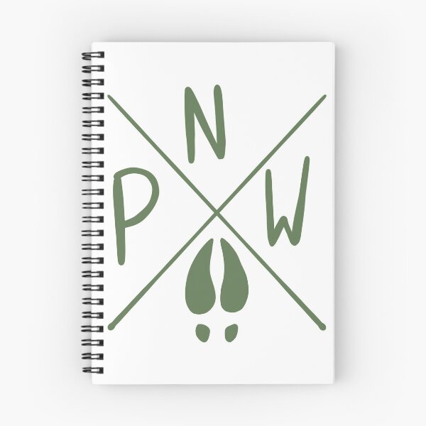 Item preview, Green PNW Deer Hoof Print Elk designed and sold by AlkiCreationsCo.