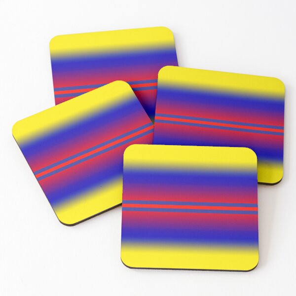 Item preview, Stripes, Yellow, Blue and Red designed and sold by Heidi Baldwin.