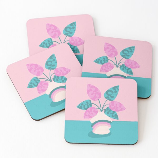 Item preview, Planta de interior rosa ondulada designed and sold by Charlie Dyer.
