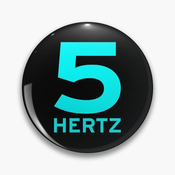 Item preview, 5 HERTZ BRAND LOGO - BLUE designed and sold by 5hertz.