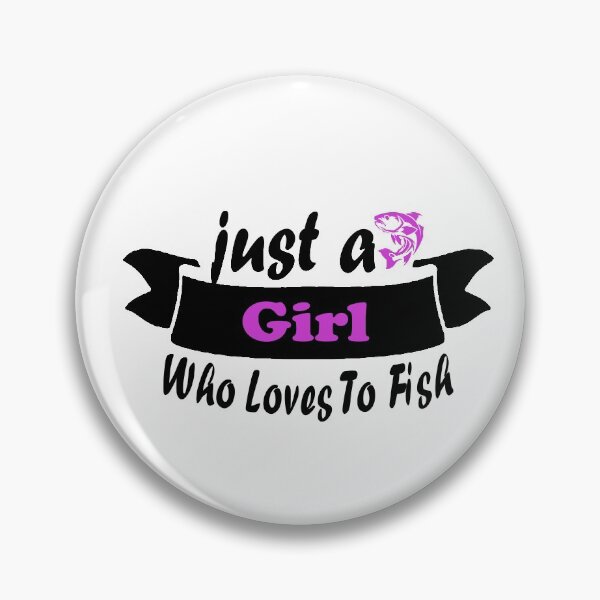 Item preview,  Fuuny fish just a Girl Who Loves To Fish,gift idea for lovers fish,girl, the hunt designed and sold by Mac Store.