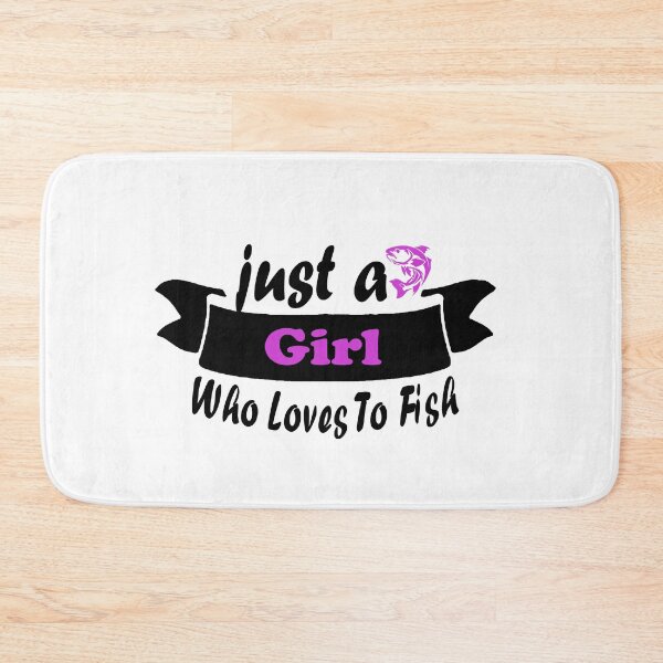 Item preview,  Fuuny fish just a Girl Who Loves To Fish,gift idea for lovers fish,girl, the hunt designed and sold by Mac Store.